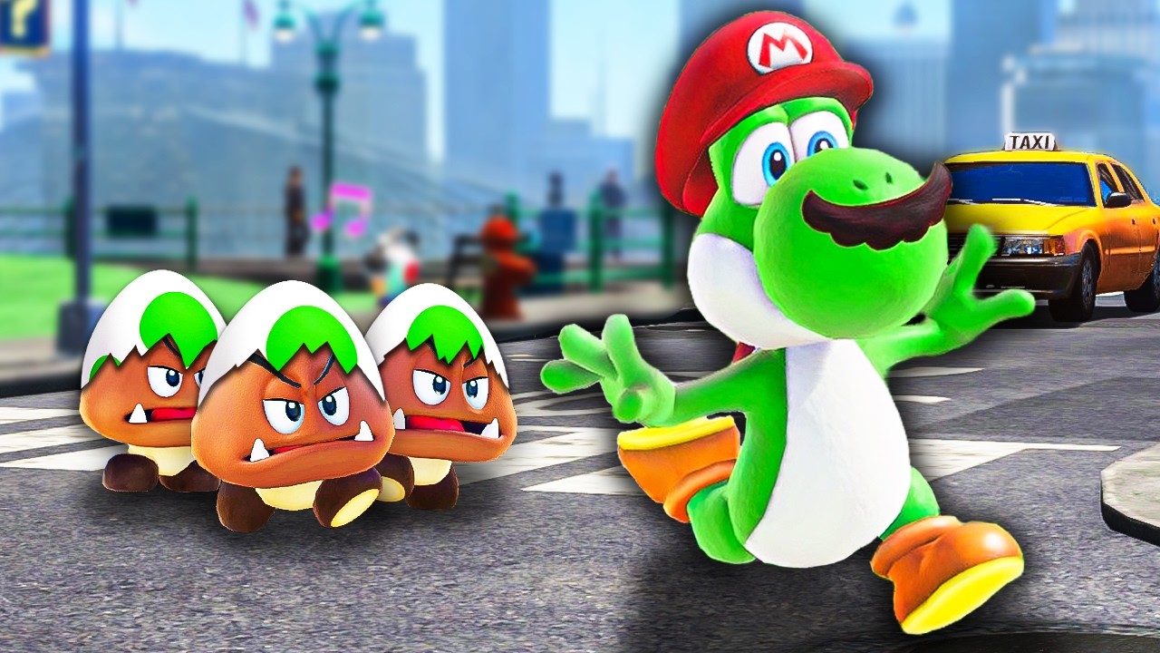 Peut-on Terminer Super Mario Odyssey AVEC YOSHI ?!
