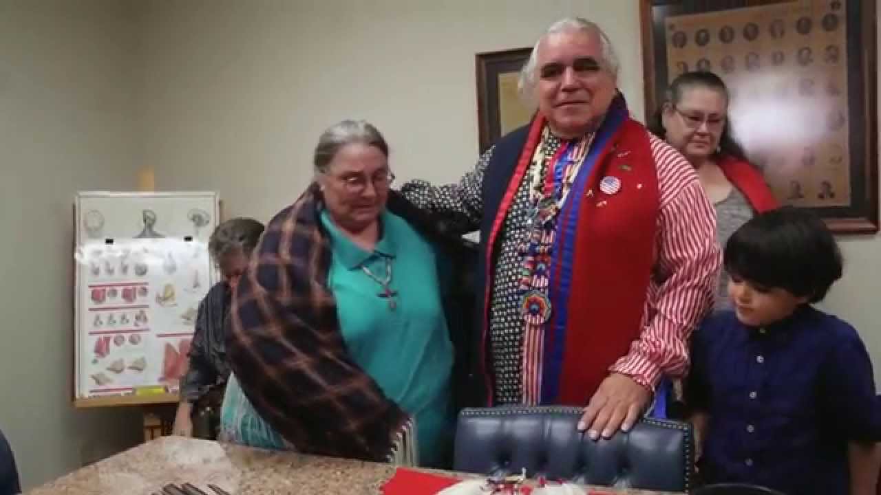 Eagle feathers returned to Lipan Apache tribal leader