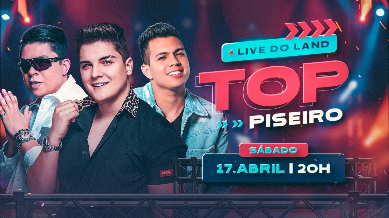 Live do Land - Top Piseiro (Eric Land, Dj Ivis, Vitor Fernandes)