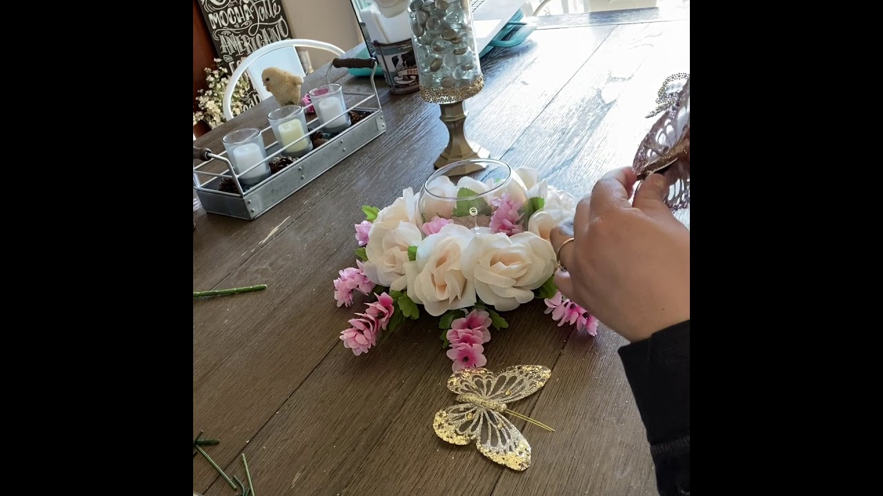 Butterfly centerpiece