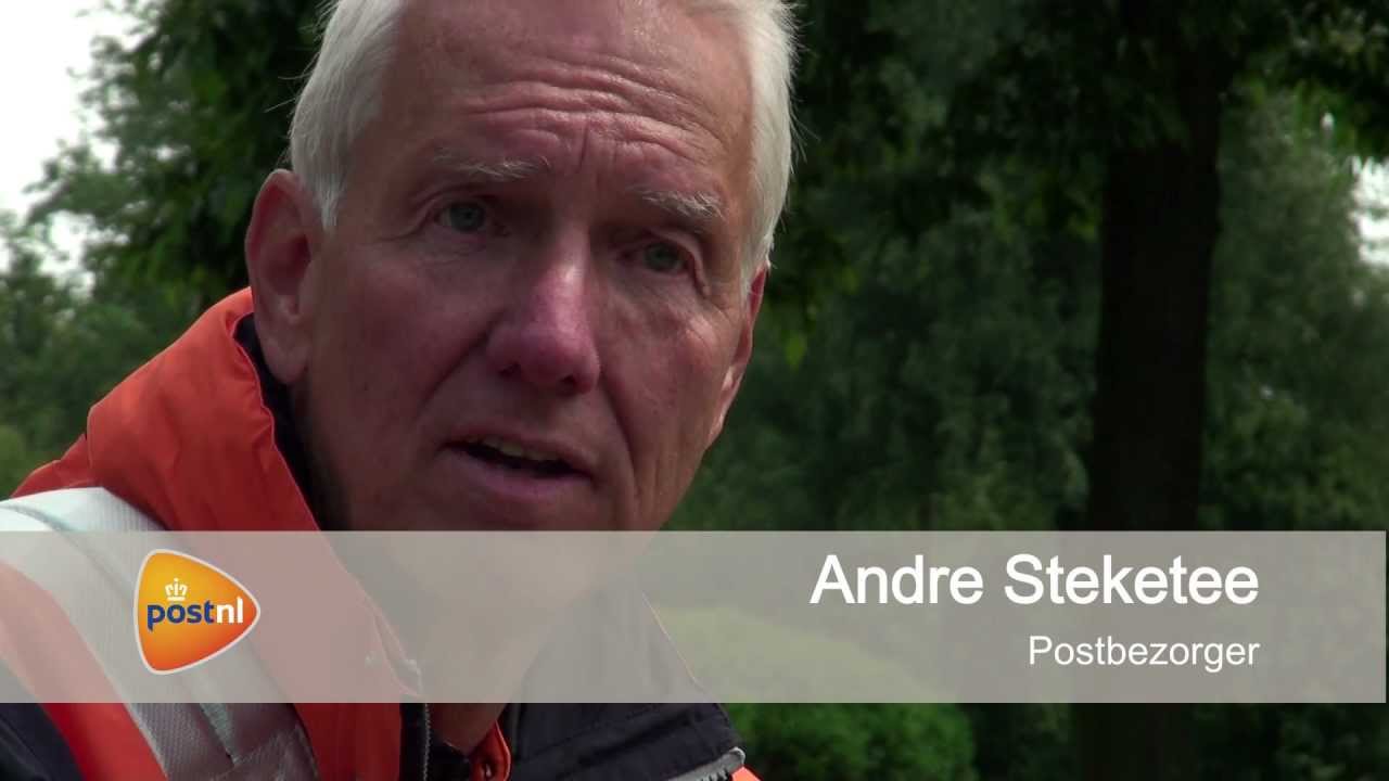 Postbezorger Andr&eacute; over werken bij PostNL (1:08 min)