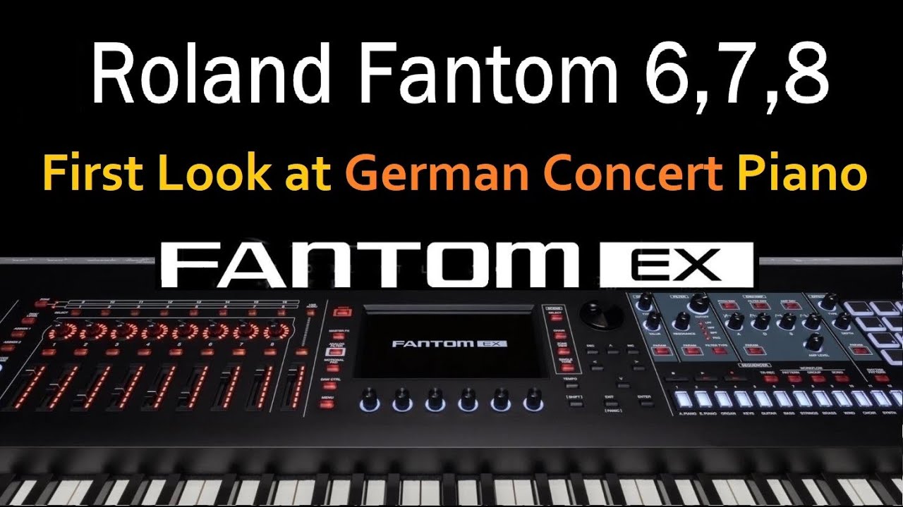 Roland Fantom German Concert Piano