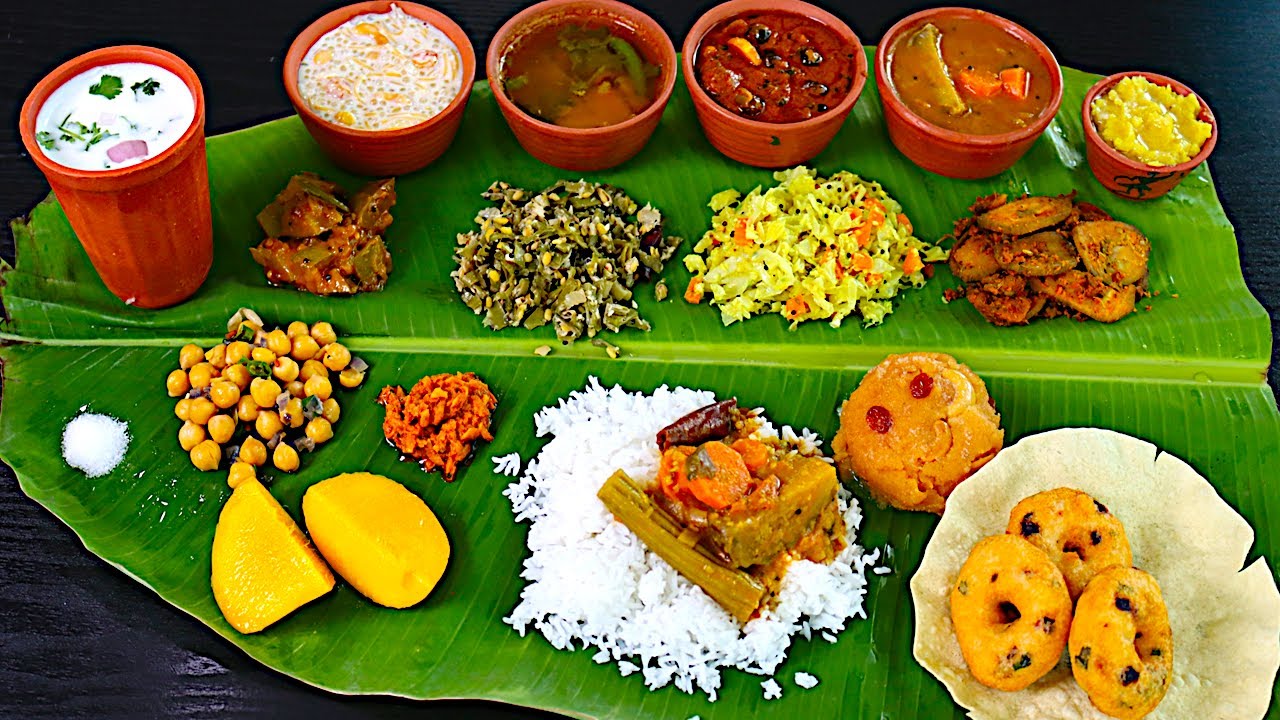 தமிழ் புத்தாண்டு சிறப்பு சைவ விருந்து | tamil new year recipes in tamil | veg meals recipes in tamil
