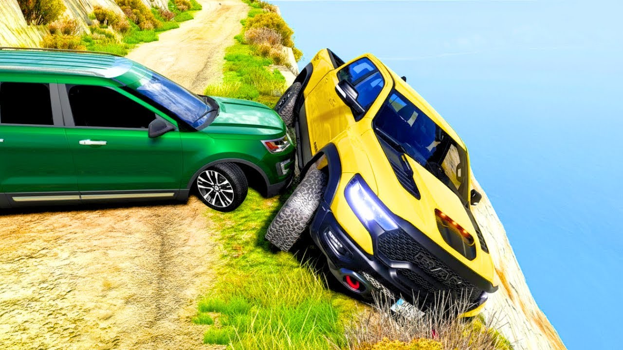 Off Road Car Crashes & Fails #1 – BeamNG Drive | beamng with vkey