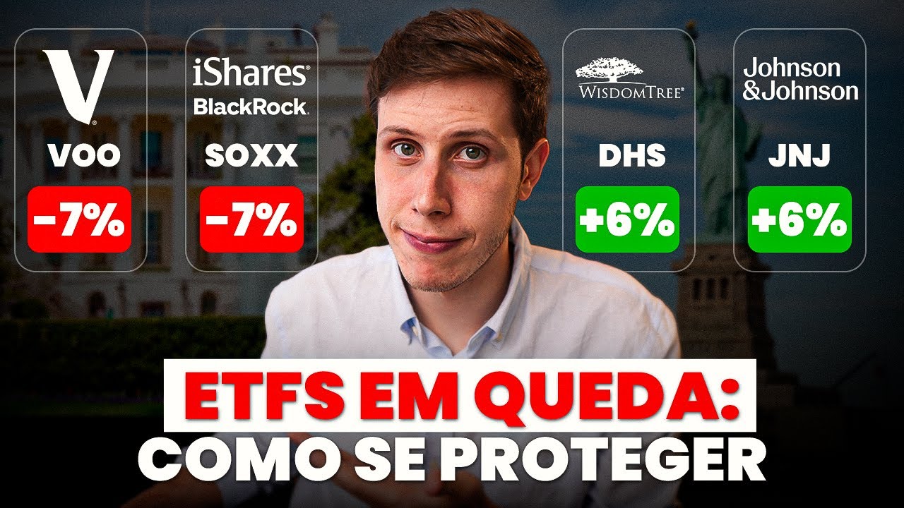 ETFs em queda na bolsa americana: Cuidados que você precisa tomar!