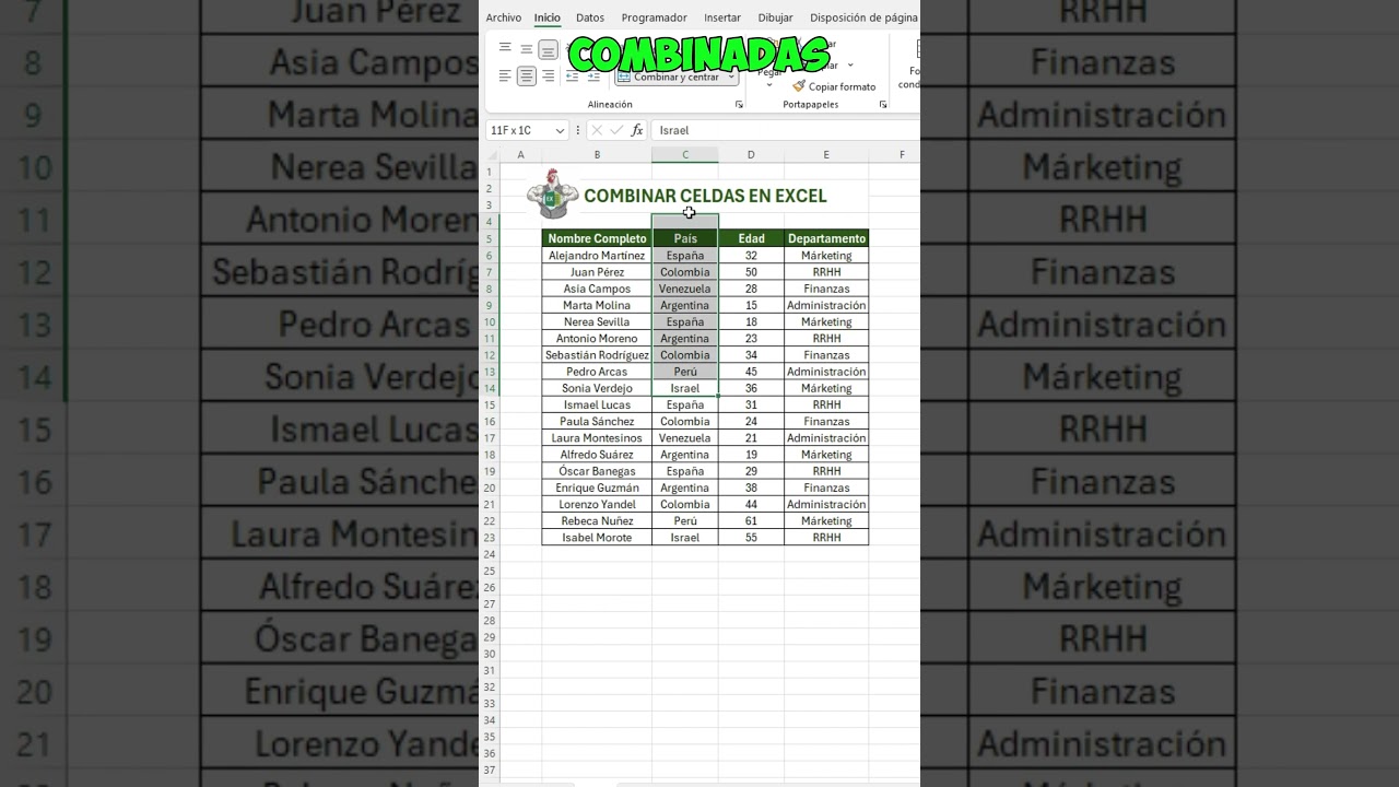 DEJA DE COMBINAR CELDAS EN EXCEL PARA CENTRAR TEXTOS Y HAZLO ASI #excel
