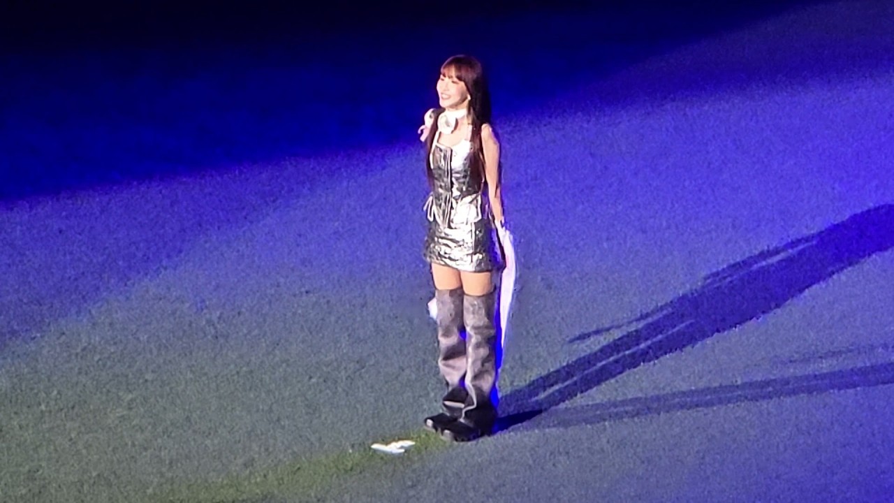 (Sandara Park) DARA 2NE1 - I DON'T CARE 台日交流賽 中信兄弟VS福岡軟銀鷹 2026/2/25 #dara #2ne1