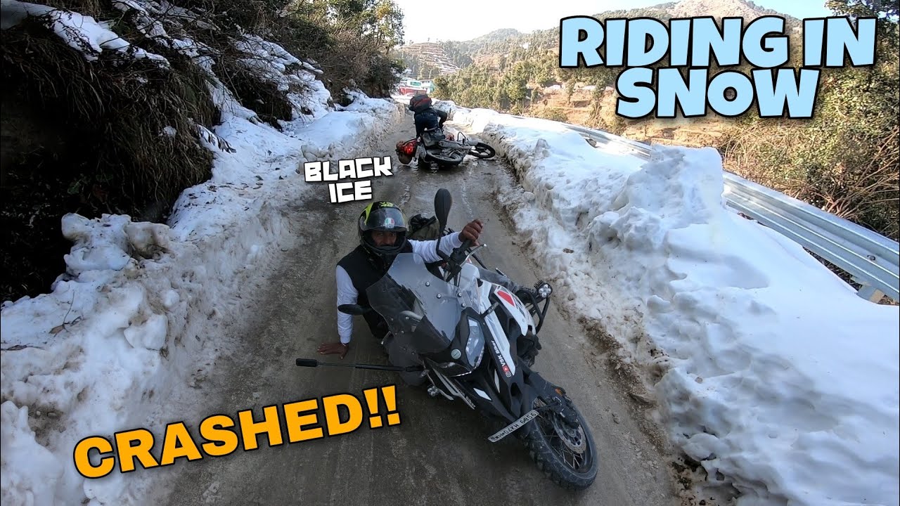 Black Ice Ney Gira Diya | Benelli TRK 502X | Snow ride pad gya bhari | Part-2