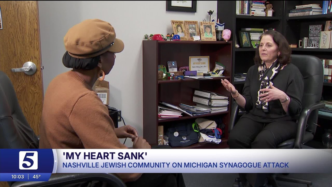 Nashville Jewish leaders respond to Michigan synagogue attack