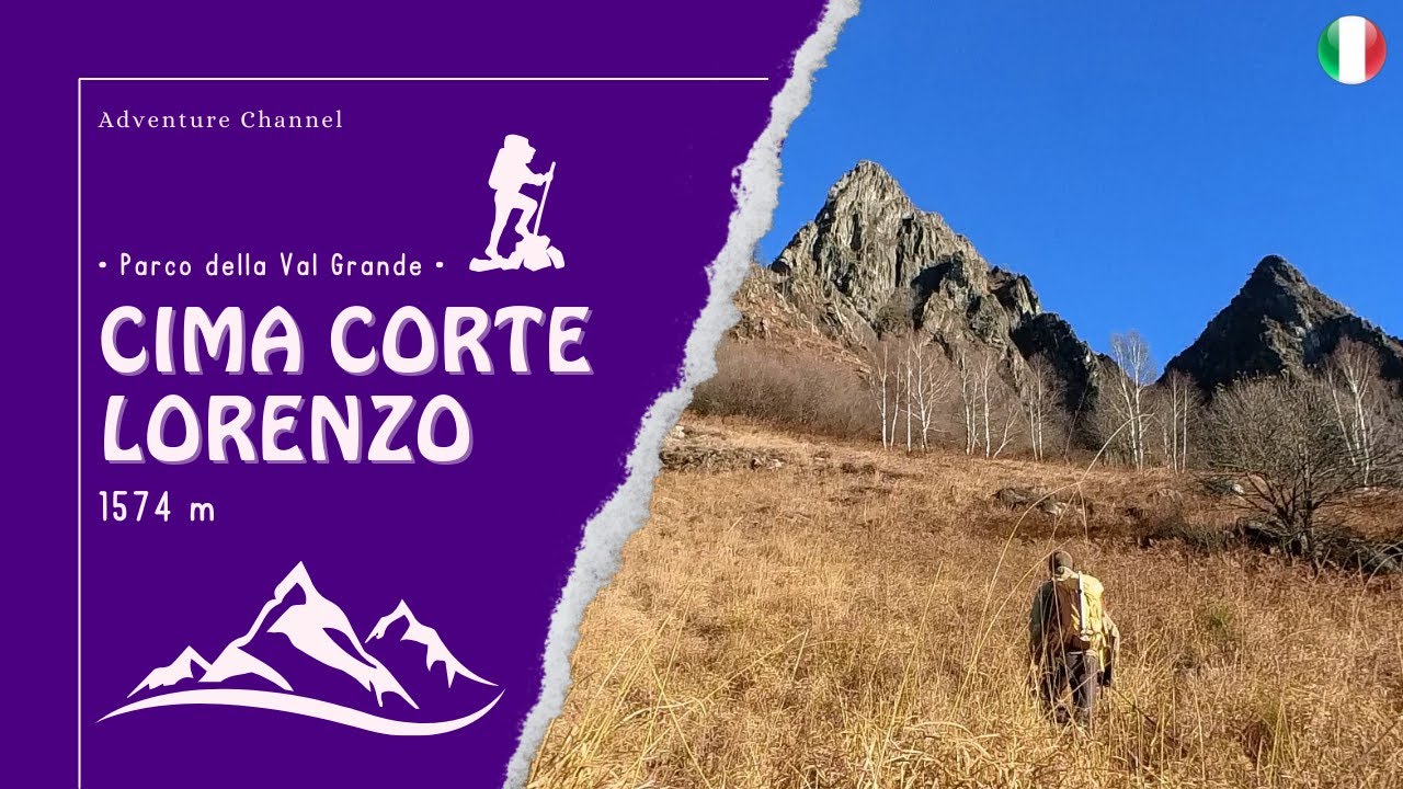 Cima Corte Lorenzo (1574 m) ► nel selvaggio vallone di Albo • Parco nazionale della Val Grande •