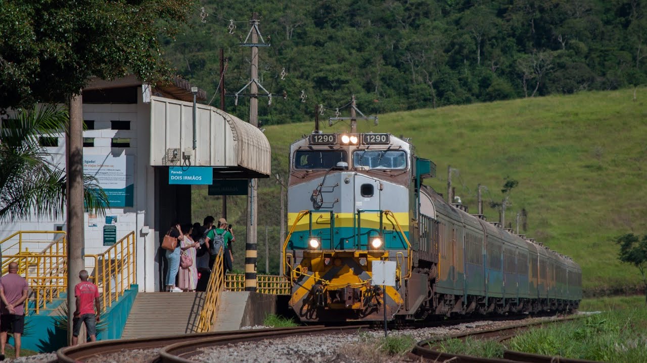 CONHEÇA O TREM DE PASSAGEIROS DA VALE  , ESTRADA DE FERRO VITÓRIA A MINAS . ( Parte - 1 )