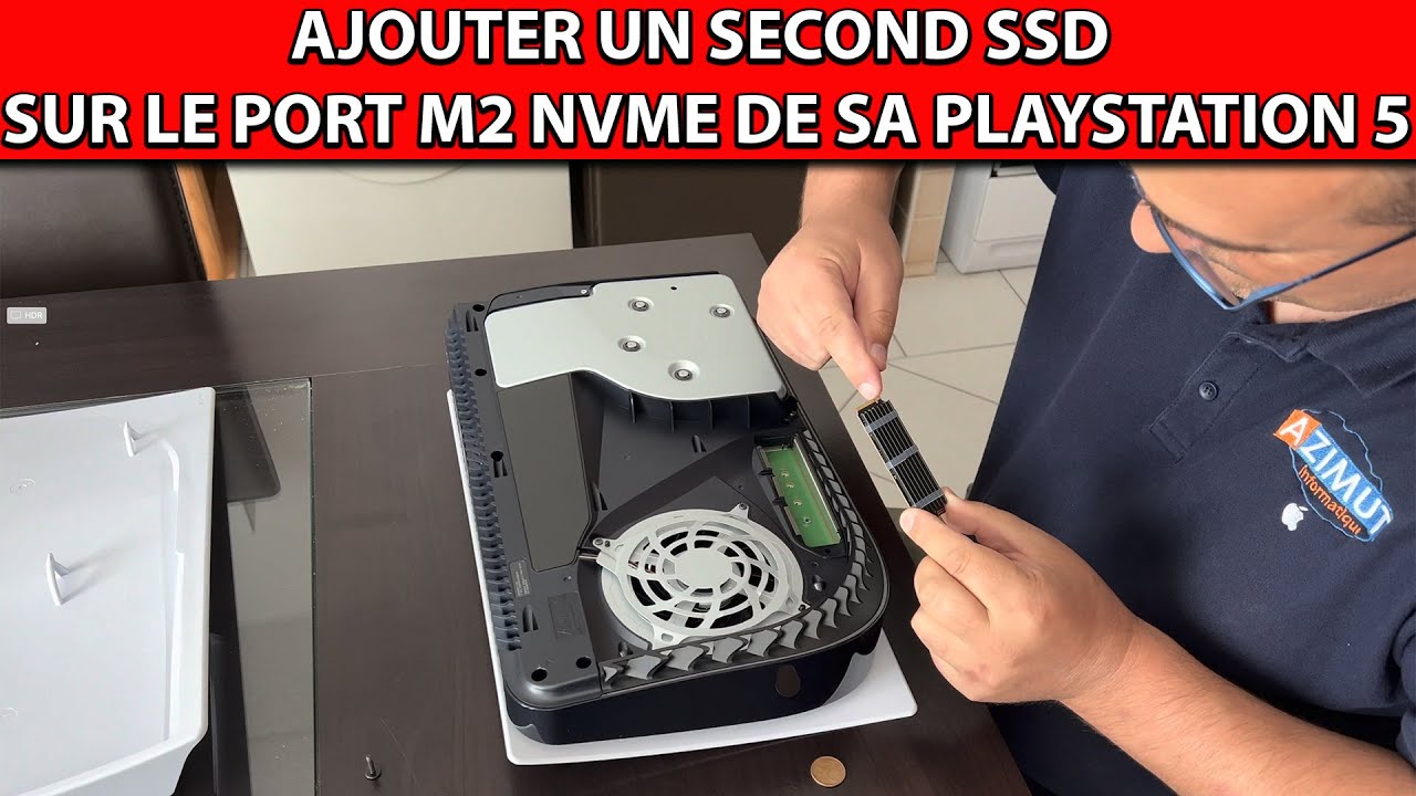 Ajouter un second disque SSD M2 NVME sur sa PlayStation 5