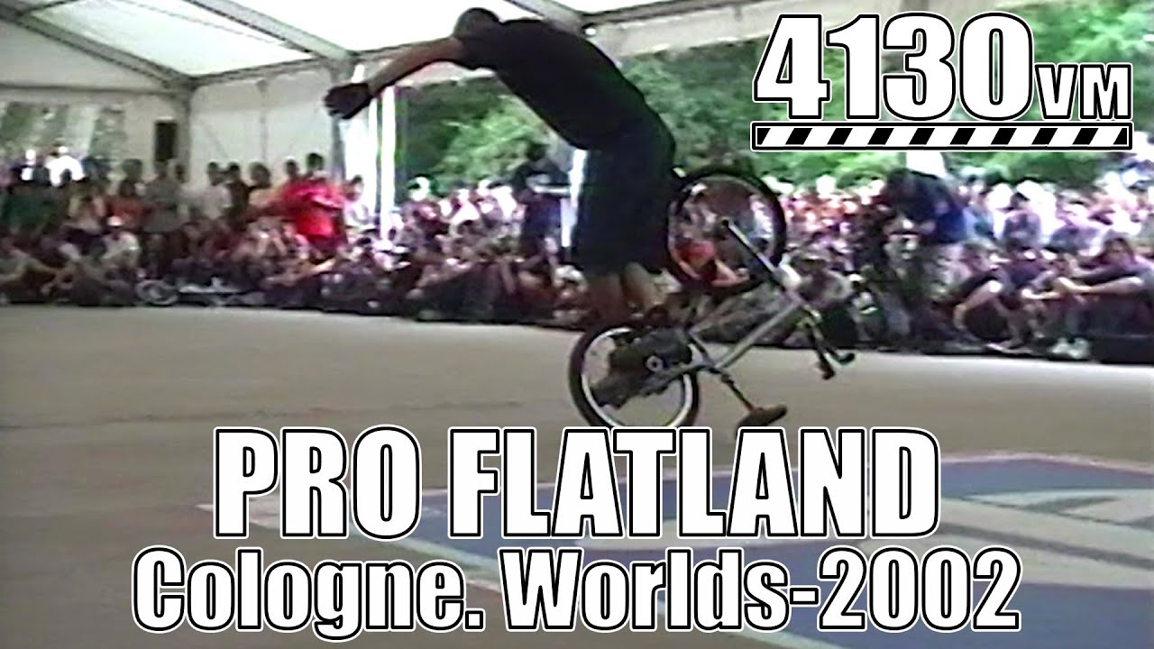 4130vm PRO FLATLAND Cologne BMX Worlds 2002