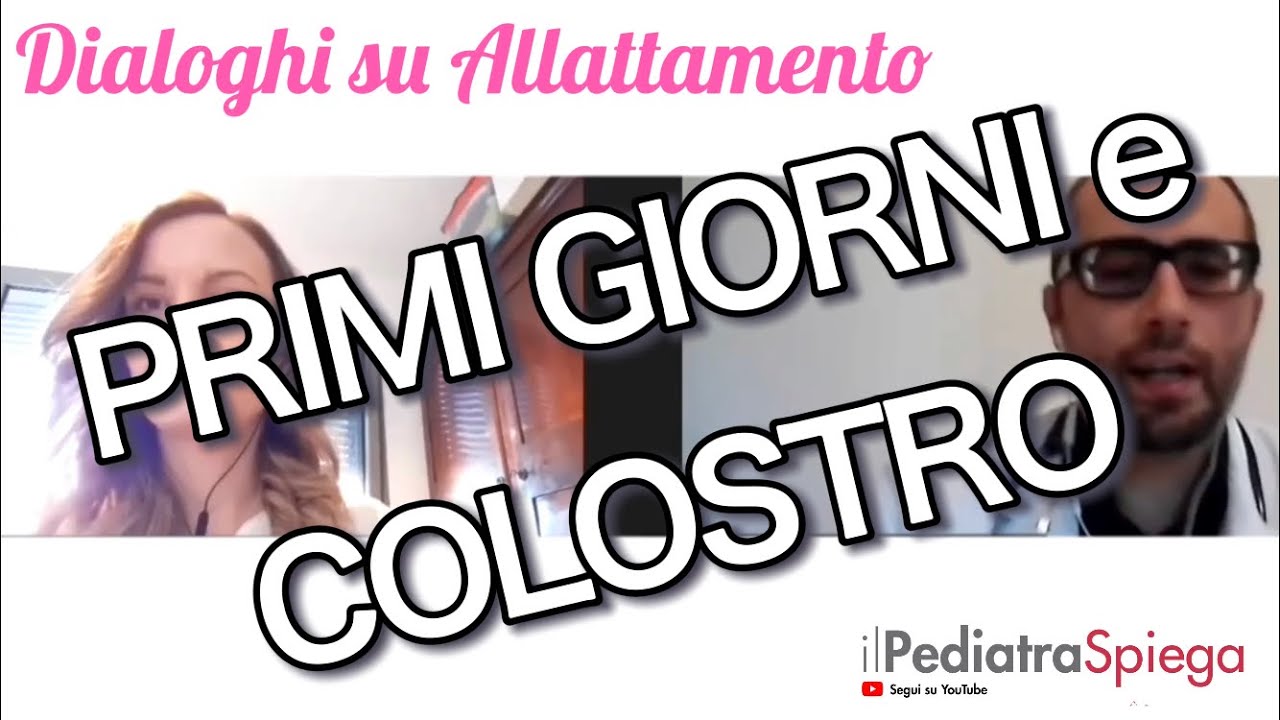 Allattamento / Primi giorni neonato / Importanza del Colostro prima della Montata Lattea