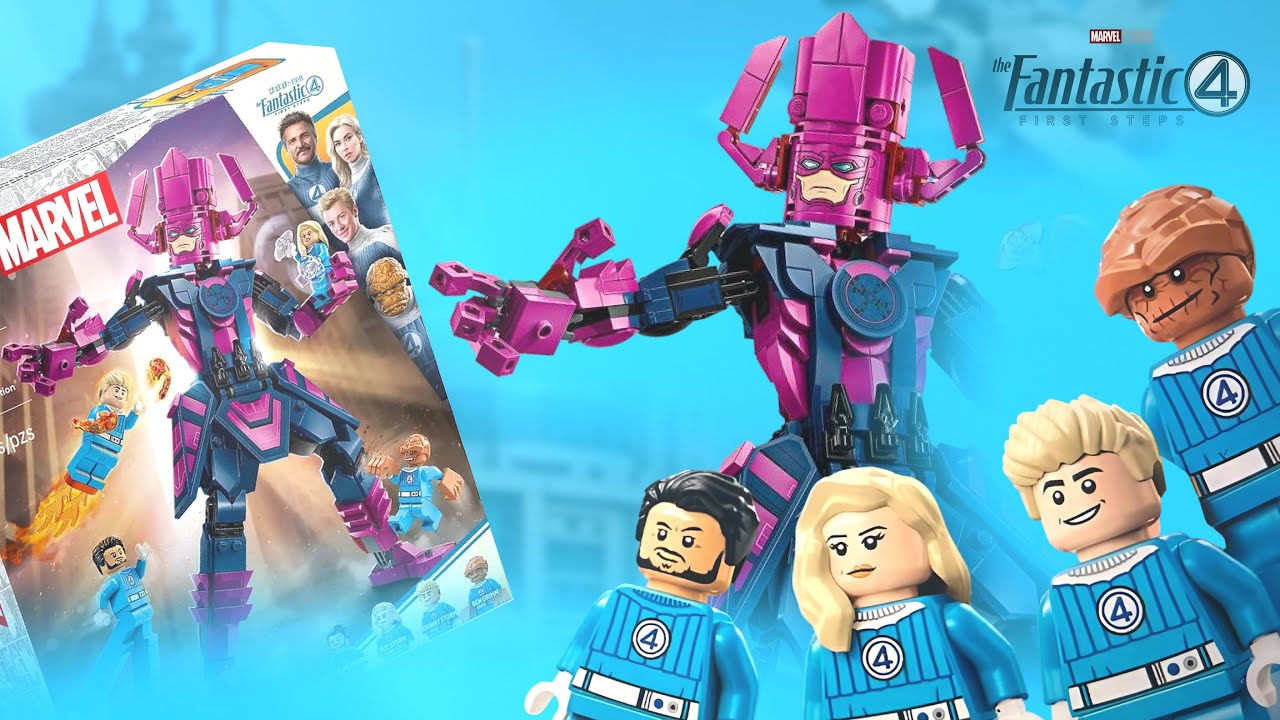 💭ОБЗОР Lego MARVEL  Fantastic Four vs Galactus. Фантастическая четверка против Галактуса 76316 (NEW)