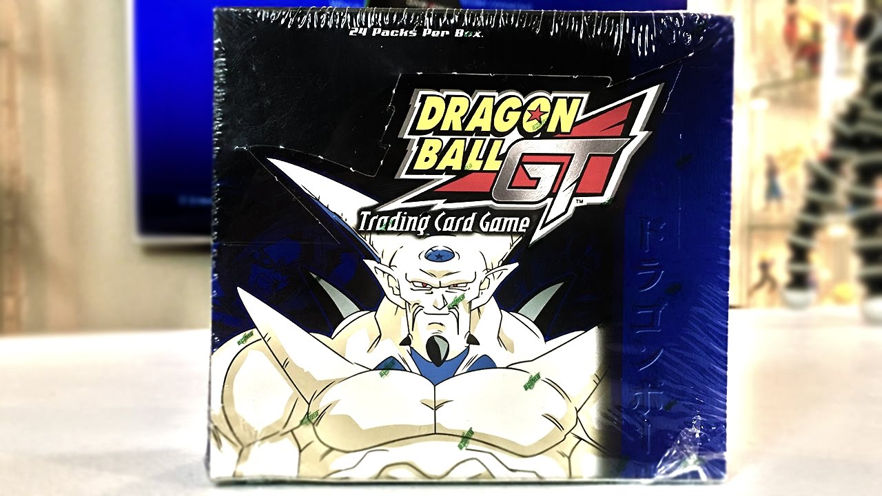Opening Dragon Ball GT Shadow Dragon Saga Booster Box! Dragon Ball Z CCG