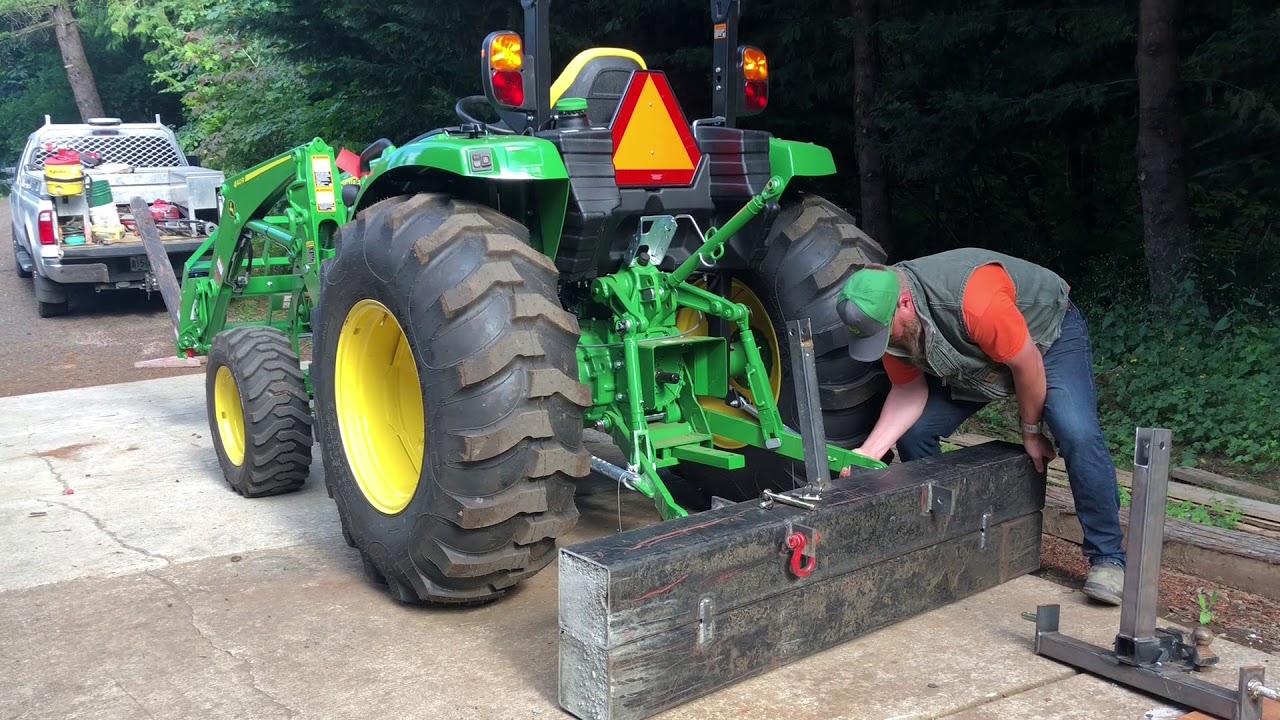 2018 John Deere 4044R Rear Ballast Bar