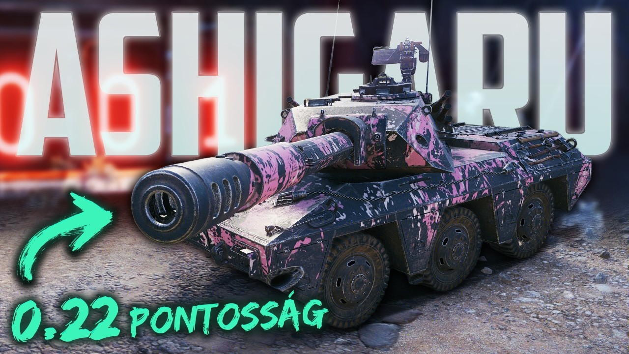 Ashigaru bemutató: Az első KEREKES TANKVADÁSZ 🔥