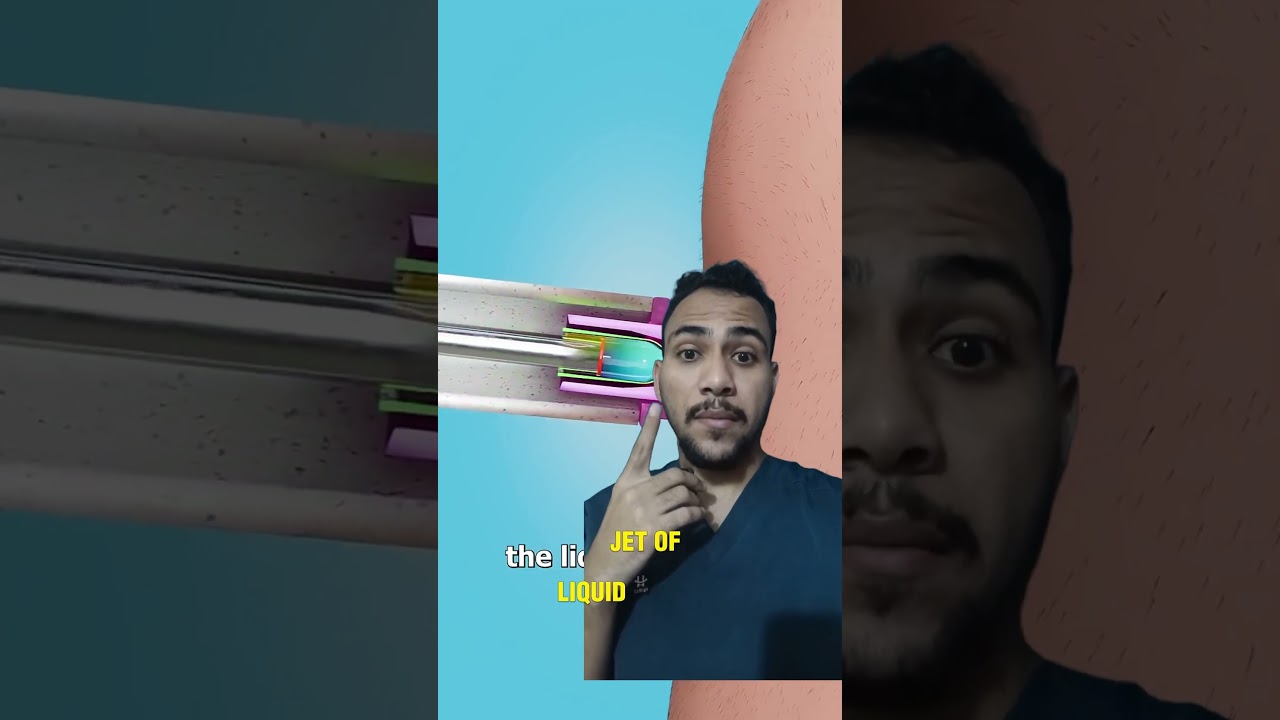 How Needle-Free Injections Actually Work 💉⚡ Doctor Explain @zackdfilms