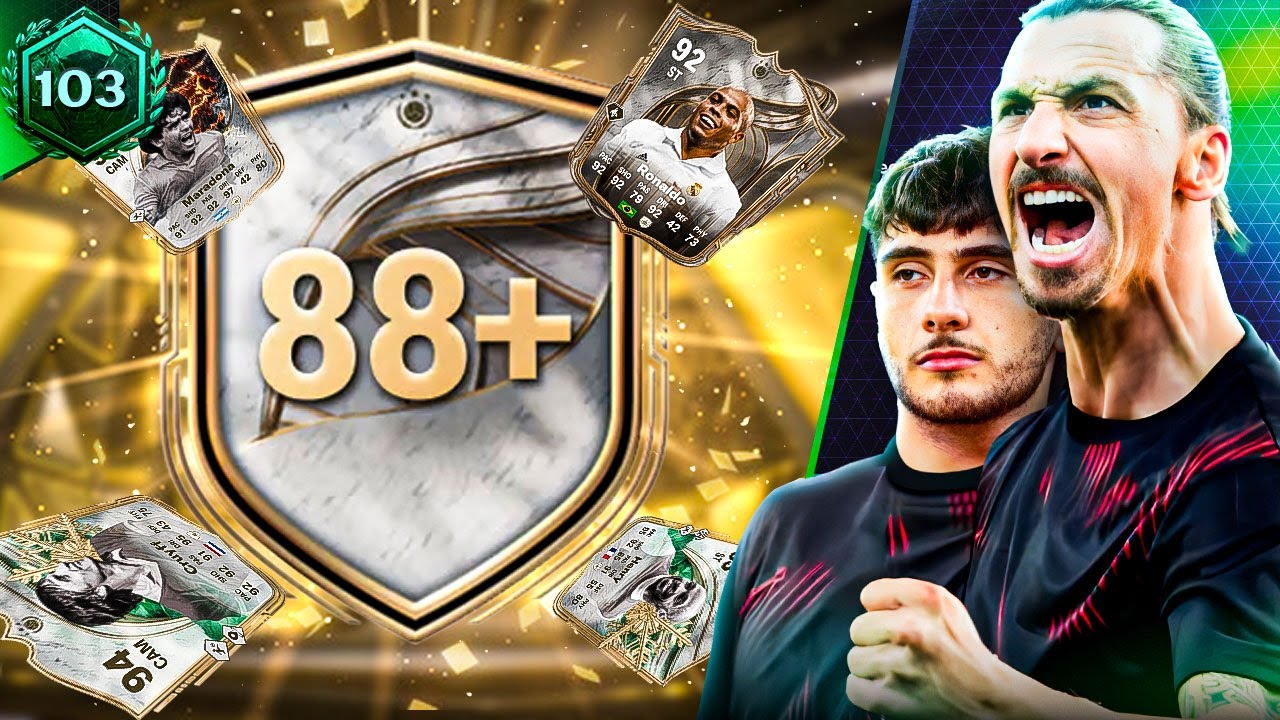 I Opened The 88+ ICON Pack On RTG!
