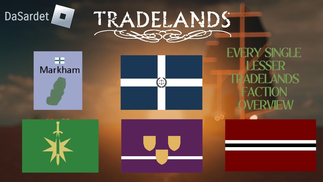 Every Single Roblox Tradelands Lesser Faction Overview