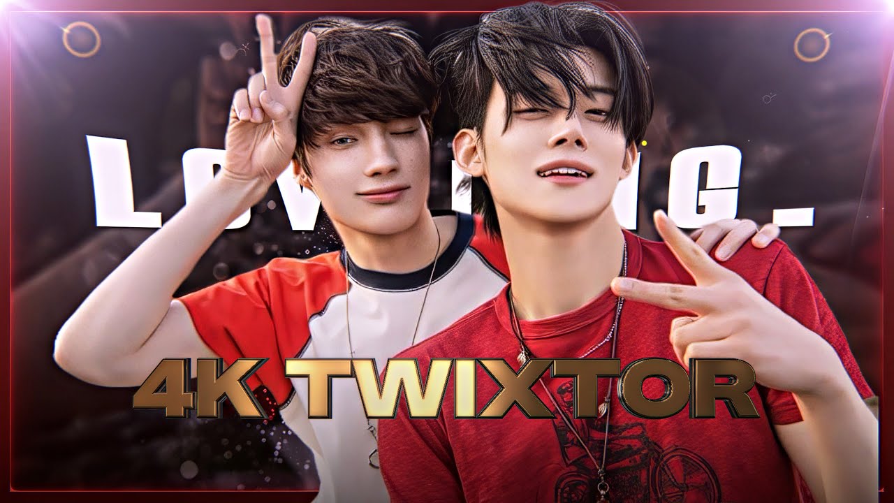 TXT 'Love Language' Mv 4k Twixtor Clips For Editing