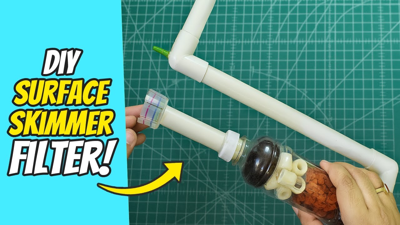 Build the Best DIY Aquarium Surface Skimmer Filter at Home!