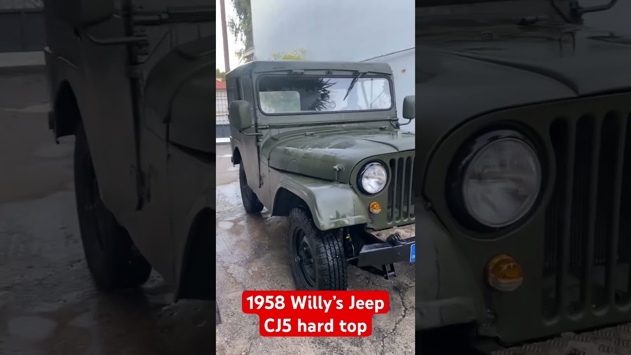 1958 Willy&rsquo;s Jeep CJ5 Hard top MAGA