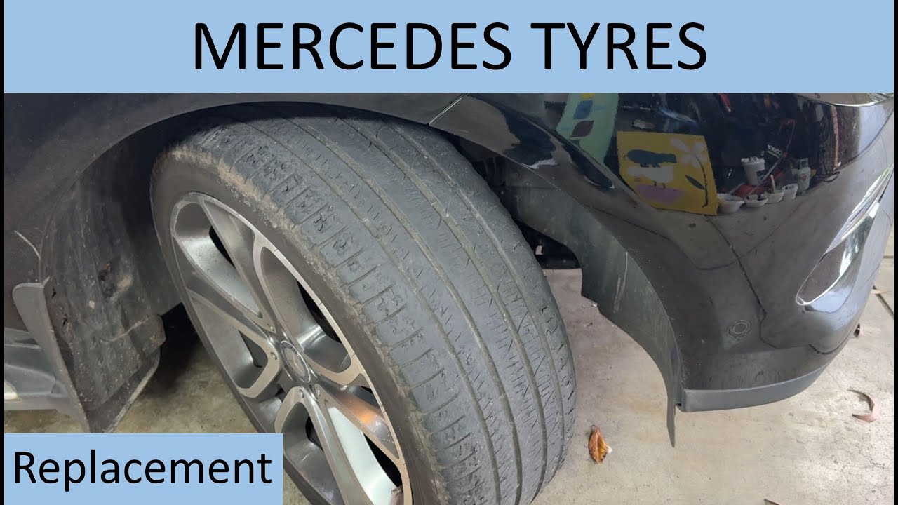 Новые шины для Mercedes W166 ML350