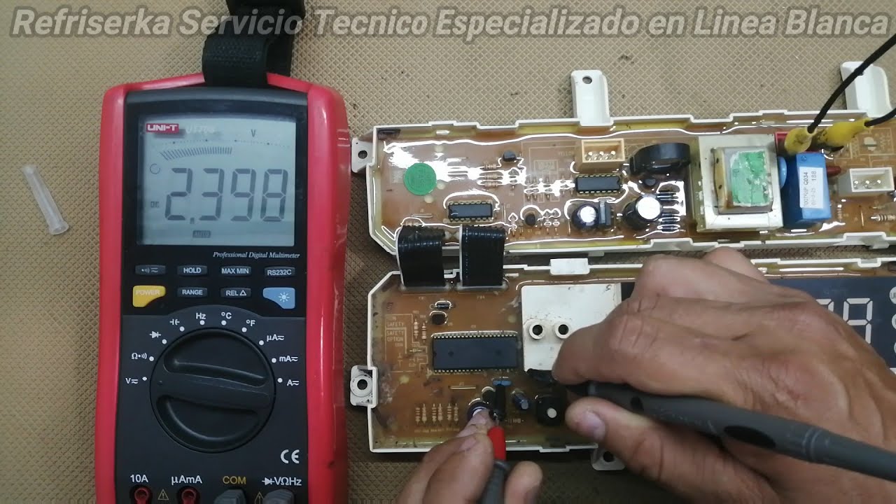Reparación de Tarjeta de Lavadora Falla no Prende Análisis del Micro y Resonador | refriserka