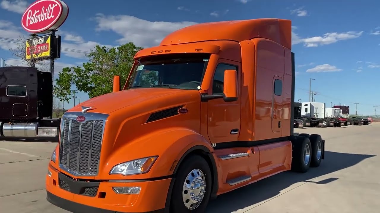 AVAILABLE! - 2023 Peterbilt 579 Automatic! - Available and FOR SALE-email couchk@rushenterprises.com