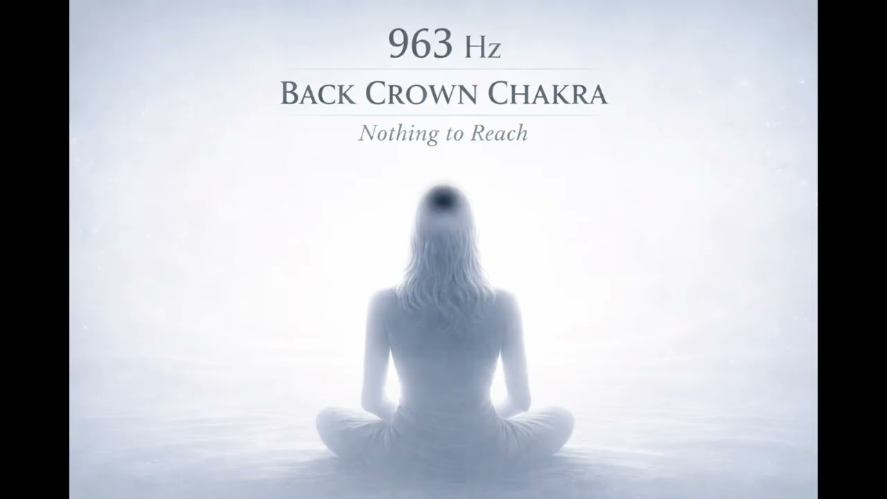 963 Hz Back Crown Chakra | Nothing to Reach