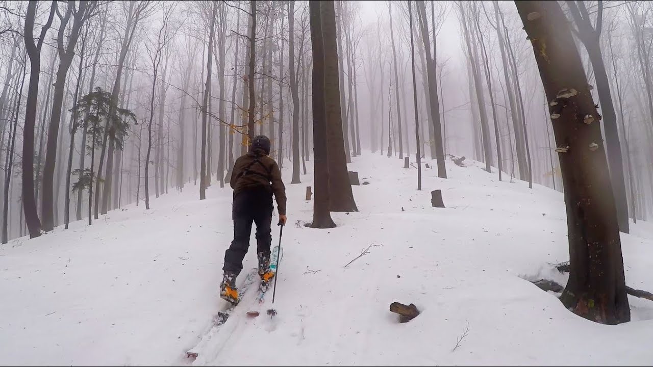 SKI-TOUR MATRAGONA [ freeride w mrocznym lesie ]
