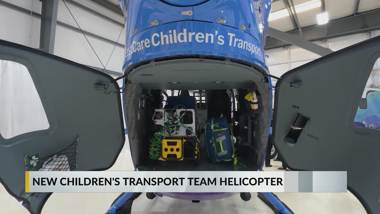 ECU Health launches North Carolina’s First Pediatric Medical Helicopter