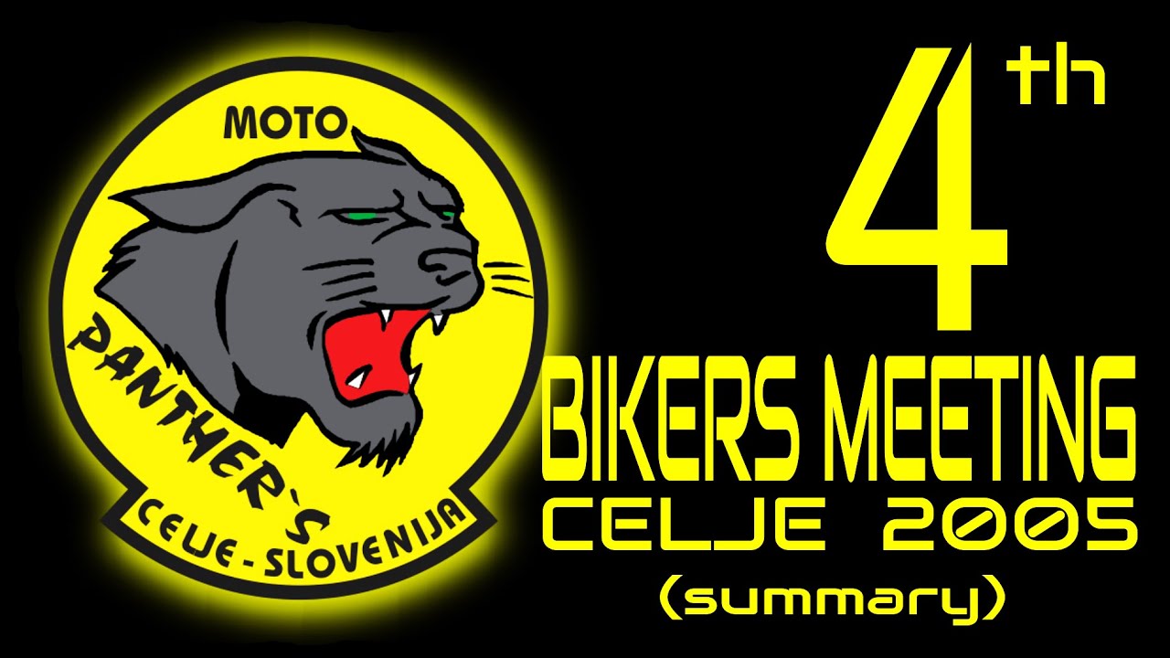 Moto klub PANTHER'S Celje - 4. Bikers Meeting 2005 (summary)