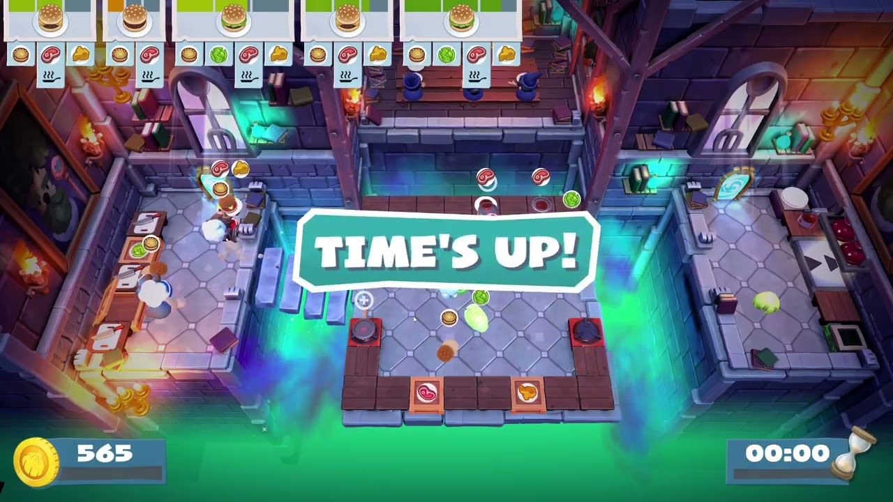 Overcooked 2: Kitchen NIGHTMARE! 💀 Can we survive?!