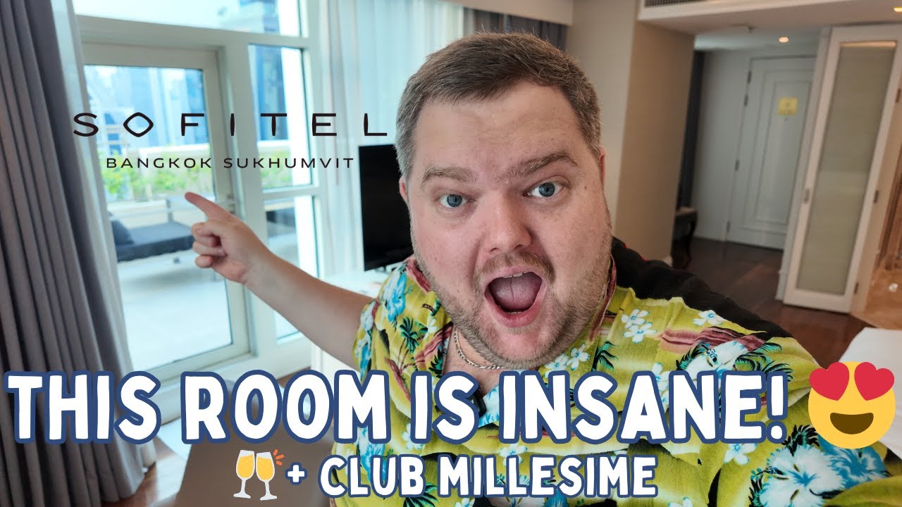 This Club Room at Sofitel Bangkok Sukhumvit Is UNREAL 🇹🇭 | Jacuzzi + Balcony + Club Millésime Lounge