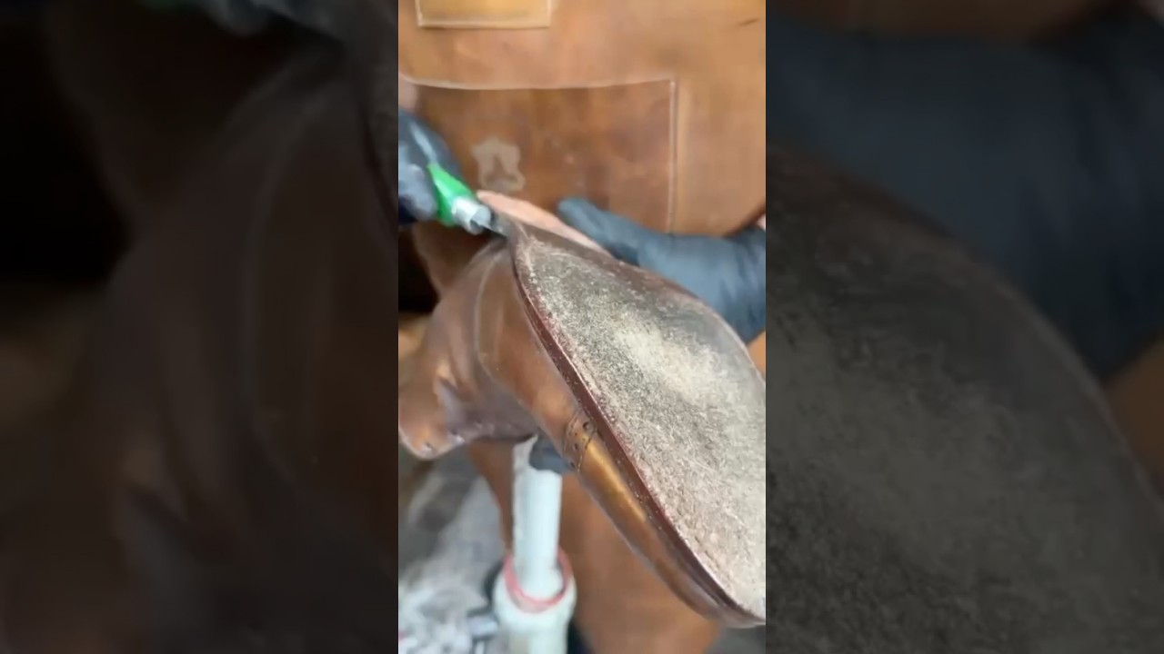 Shoe repair completely as new | International export leather house | #boots #shoe #chelsea #man