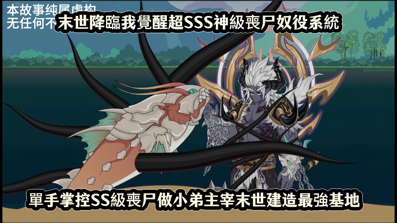 末世降臨我覺醒超SSS神級喪尸奴役系統，單手掌控SS級喪尸做小弟主宰末世建造最強基地