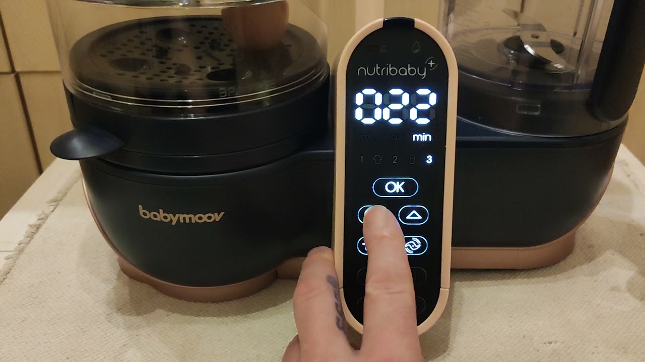 Блендер/Пароварка,который делает всё.#Babymoov XL: The Blender That Does It ALL#