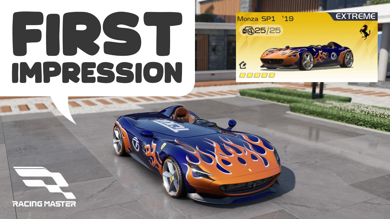MAX ECU!! Nyobain Mobil (ECU 5) Ferrari Monza SP1 - Racing Master