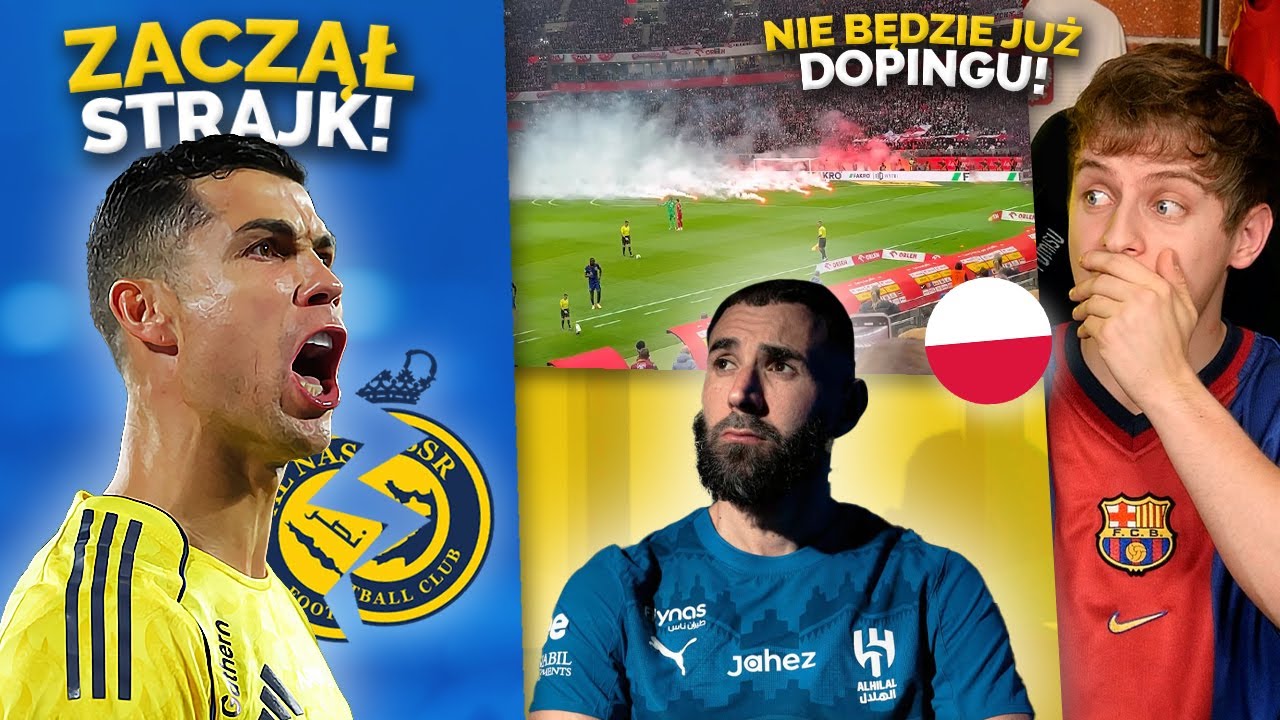 Benzema ZMIENIŁ klub a Ronaldo STRAJKUJE! Jest WŚCIEKŁY na władze! KONIEC DOPINGU na meczach Polski…