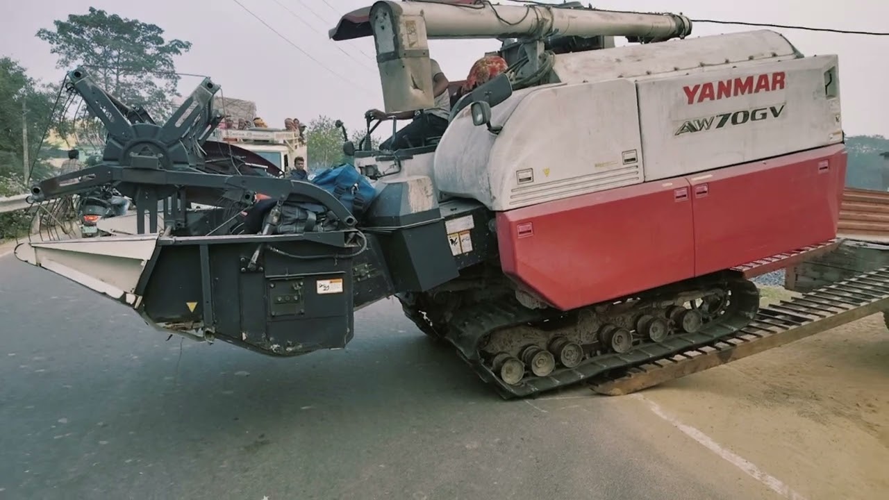 Heavy Machine Loading on Truck | Yanmar Machine Transport | Engineering Vlog