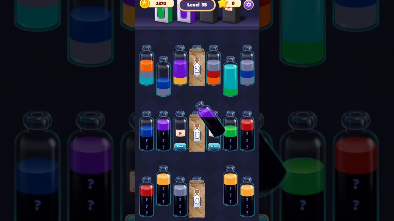 Water Sort 78 #mobilegame #games #gaming #gameplay #game #shorts #shortvideo #shortsvideo #short