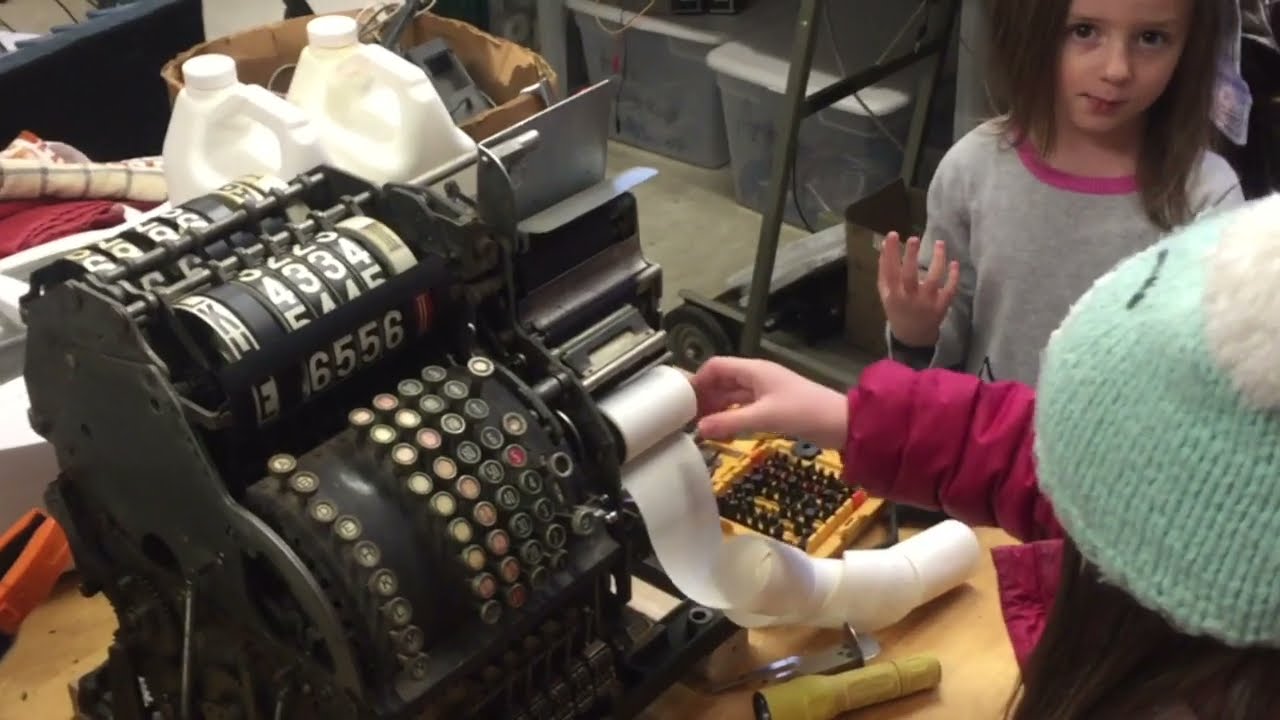 National Cash Register Model 1500 vintage cash register restoration p1