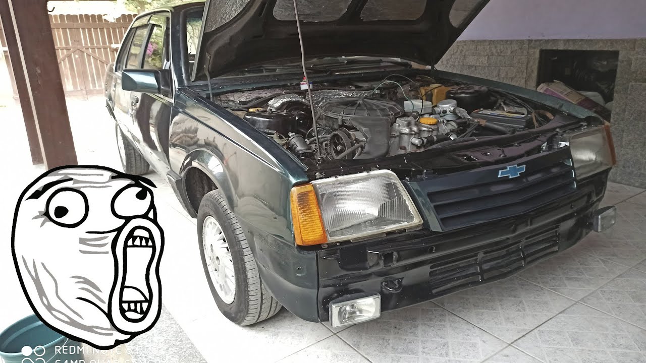 Trocando Junta do cabeçote do Monza com participação especial da minha Mãe  haha