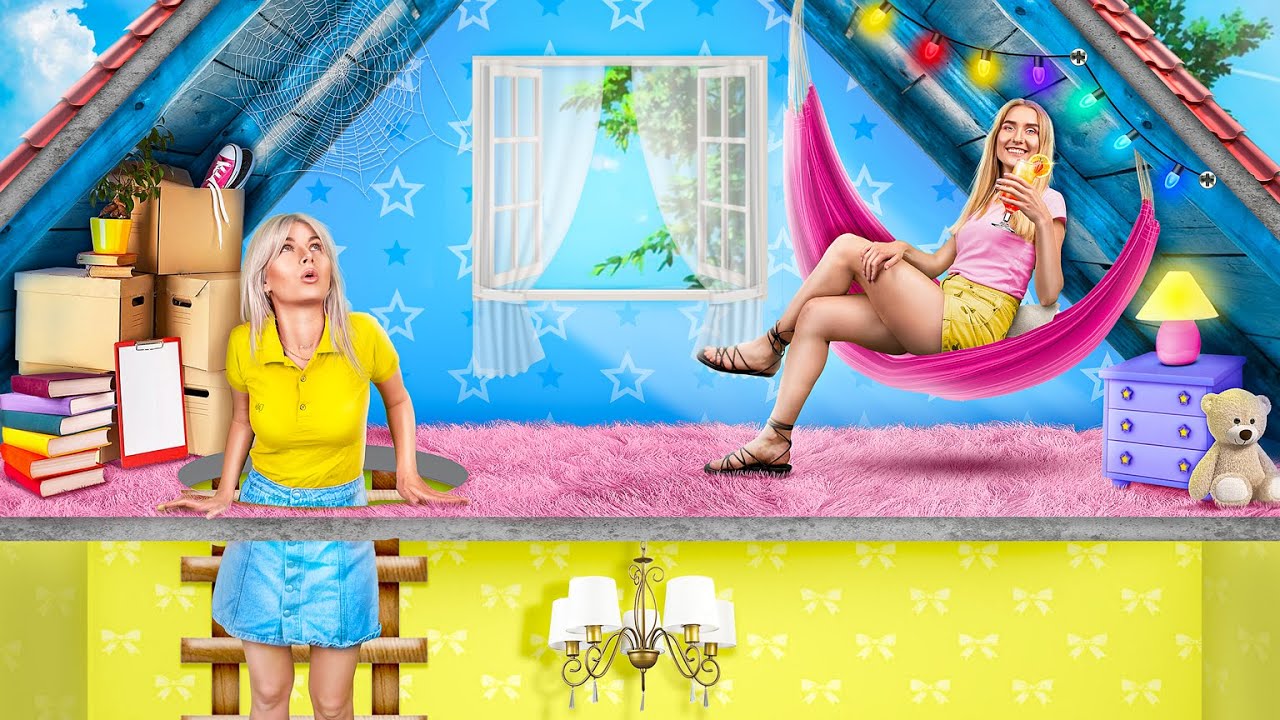 Секретная комната на чердаке