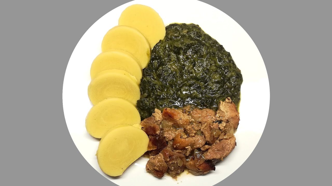 Vepřov&eacute; v&yacute;pečky se &scaron;pen&aacute;tem a knedl&iacute;kem recept