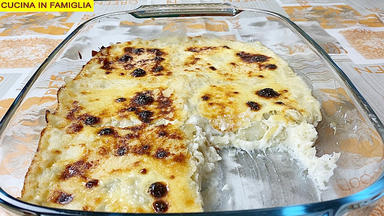 SFORMATO DI FINOCCHIO GRATINATO AL FORNO