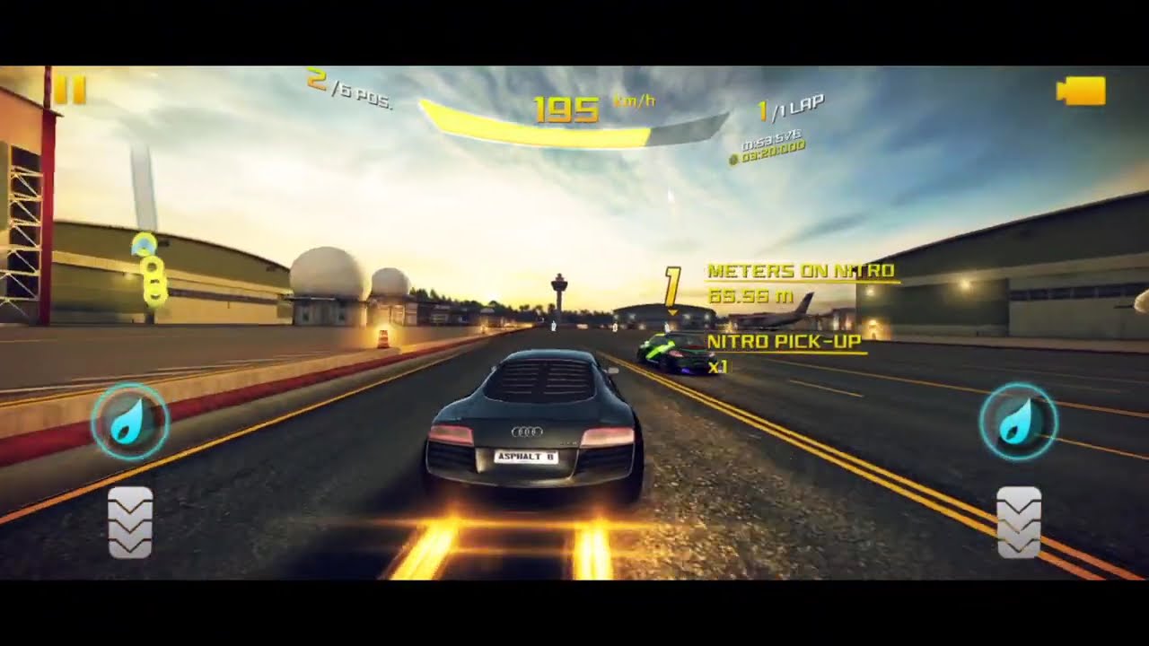 Car racing gameplay video 